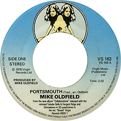 single_portsmouth_uk_vs163_blue_label_and_yellow_big_hole_aside